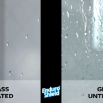 Glass treatment with EnduroShield products from the Australian company for less frequent cleaning